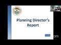 Planning Commission Meeting - June 11 2024