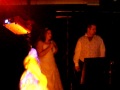 Bride and Groom sing a duet.