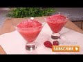 Rosé Slush - Frozen #cocktail with raspberries🍹🧊