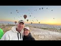 Cappadocia Turkey. Hot air balloon ride. Kapadokya .  Turkey. Instabul.