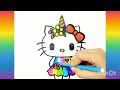 Draw a Hello Kitty Unicorn! | Easy and Fun Tutorial for Kids