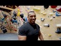 The strongest powerlifter tries climbing   //  Larry Wheels
