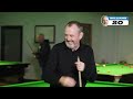 Stephen Hendry VS Mark Williams In An Epic Snooker Skills Battle