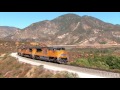 HD: Yuma, Perris Valley, San Diego, Cajon, and Mojave Subdivision Railfanning in August 2016