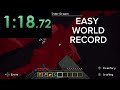 WORLD RECORD Minecraft bedrock speedrun 1.21 LESS THEN 2 MINS