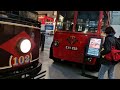 K2 Bus and West Ham Corporation electric tram 1910 (London Transport Museum)