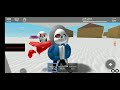 Nossa primeira gameplay no Roblox (undertale)