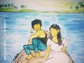Nenjukkule omma(Kadal)...-Watercolour art