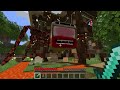 SCARY MONSTER BUS attack JJ and Mikey's Security House in MInecraft Maizen