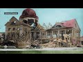 Colourized pictures of the Halifax Explosion's aftermath