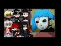 Sallivan Bucher AU react to original 1/1 |Русс./Eng||SallyFace||Remake|