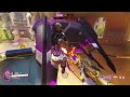 Fun MOVEMENT with Pharah pocket! 🎀 1 DEATH!  - S10 ✨ PC Mercy Gameplay ✨ ~ Overwatch 2