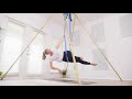 Aerial Yoga Class | 5 Basic Aerial Yoga Transitions