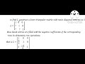 CSIR NET MATHS/LU decomposition method in malayalam/linear algebra/മലയാളത്തിൽ