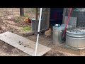 DRAINAGE FIX & CHICKENS FREE RANGING FIRST TIME!