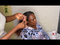 How to micro twist on short hair with curly Passion twist #minitwist #microtwists #twostrandtwist