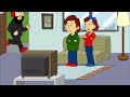 Classic Caillou does a TV Hijacking/Grounded