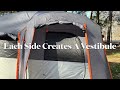 Core 10 Person Straight Wall Tent (Full Rainfly)