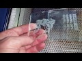 Cutting and engraving real glass with cheap Chinese laser