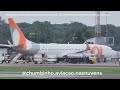 movimento intenso atr 72-600 Joinville derrepente arremetida boeing 737 passaredo volto da reforma