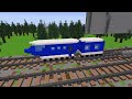 JJ's LAVA Train vs Mikey's WATER Train ELEMENTAL Build Battle in Minecraft - Maizen