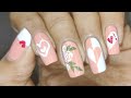 Top 10 Easy Trendy Nail Designs for Valentines day at home ♥️ 24 #easynailart