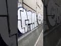 (No edits) graffiti chrome throwie #seattle #graffitiart #spraypaint #artprimo