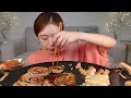 ASMR 바삭하게구운 대창 곱창 실컷 먹어볼게요!! 리얼먹방 :) Beef tripe, beef tripe MUKBANG