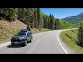 Durango CO to Silverton CO up and Over Coal Banks Pass and Molas Pass!!