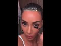 Kim never gets eyelash extension 💁🏼‍♀️✨ #kimkardashian #eyelashextension #shorts