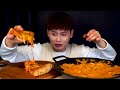 ASMR 모짜렐라 치즈가득 시카고피자🍕토마토 미트볼 스파게티 먹방~!! 🧀X2 Chicago Pizza With Tomato Meatball Spaghetti MuKBang~!