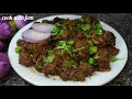 Hyderabadi Restaurant Style Bhuna Mutton Masala | Best Bhuna Gosht | Mutton Fry Recipe-Cook With Fem