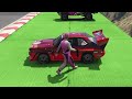 Cars vs Twisted Bridge in GTA 5