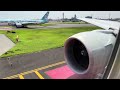 [4K]GE90 Power! ANA 777-300ER Engine Start, Taxi & Takeoff from Tokyo Haneda