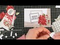 QUICK CHRISTMAS CARDS 2023 | 6 easy card designs | DIY HANDMADE CHRISTMAS CARD MAKING in July!