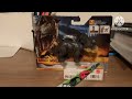 UNBOXING JURRASIC WORLD DINO TRACKERS DIABLOCERATOPS AND JURRASIC WORLD DOMINION BABY NASUTOCERATOPS