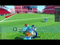 On découvre le jeu roblox ( super league soccer ) !!!