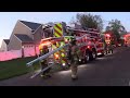 Oakland Ave Boat Fire 4/16/24 Levittown, PA.