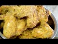 How Chinese Chef Cooks Garlic Fried Chicken Wings