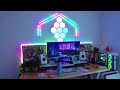 Clean RGB setup makeover ✨ moving into a new room