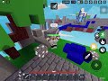 We beat a hacker in roblox bedwars