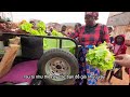 Lần đầu Maria trải nghiệm bán rau cải Việt Nam ở  chợ đầu Mối || Tony Phong cuộc sống Châu Phi