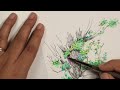 Exploring Ink Drawing | Unboxing the Lamy Vista EF Nib Fountain Pen + Loose Watercolor Sketch