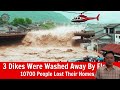 Natural Disasters Caught On Camera 2024 | Record Floods in China Destroy 3 Dikes in 3 Days