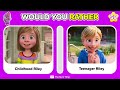 Would You Rather INSIDE OUT 2 Edition 🎬🍿 Inside Out 2 Movie Quiz