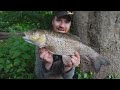 Catching BIG River Fish On Meat!