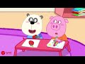 Can Daddy Uses Magic Remote Control to Body Switch Up? Kids Stories About Family | Cartoons for Kids
