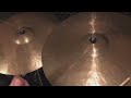 Cymbal Audio Example #11 - Old K. Zildjian Istanbul Old Stamps - 1709g 20