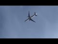OUTSTANDING B777 turn over my house!