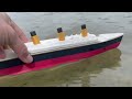 We Tested All the Ships Reviewed at the lake and the Sinking of Titanic Model
